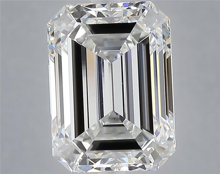5.10 ct. emerald Lab Grown Diamond front image