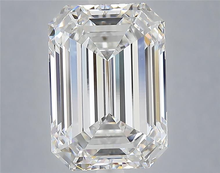 5.10 ct. emerald Lab Grown Diamond front image