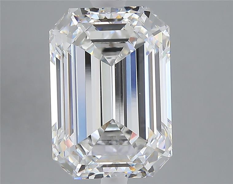 5.09 ct. emerald Lab Grown Diamond front image