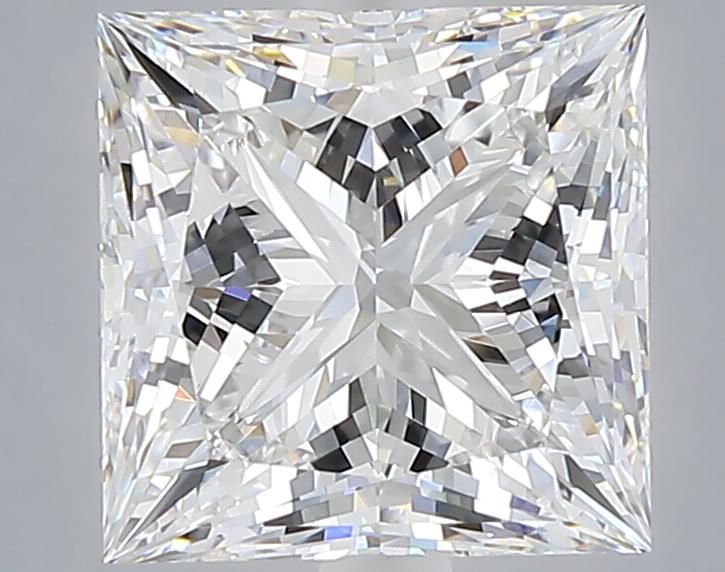3.09 ct. princess Lab Grown Diamond front image