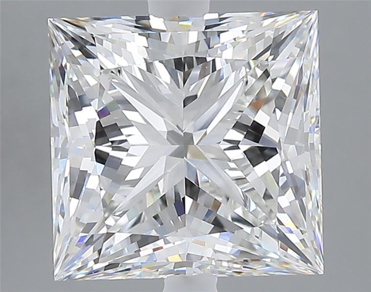 5.07 ct. princess Lab Grown Diamond front image