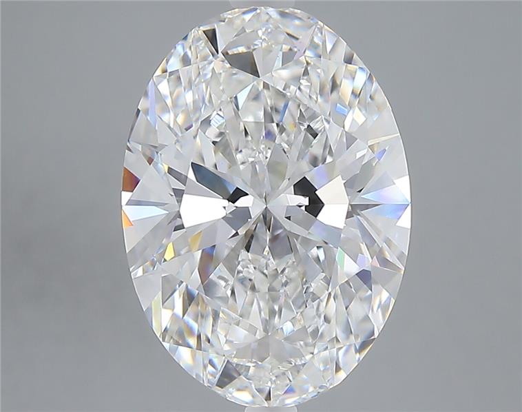 5.24 ct. oval Lab Grown Diamond front image