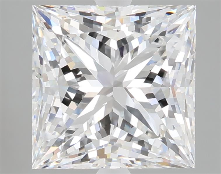 4.04 ct. princess Lab Grown Diamond front image