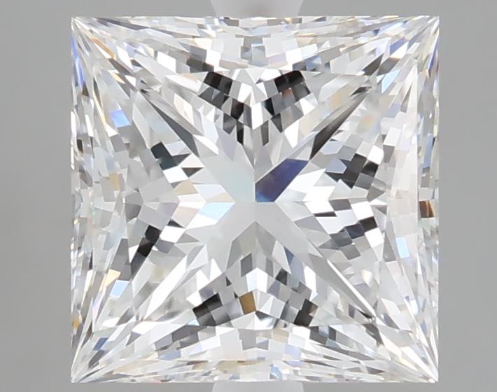 3.09 ct. princess Lab Grown Diamond front image