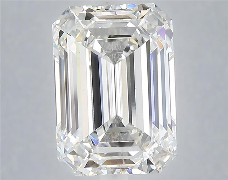 6.01 ct. emerald Lab Grown Diamond front image
