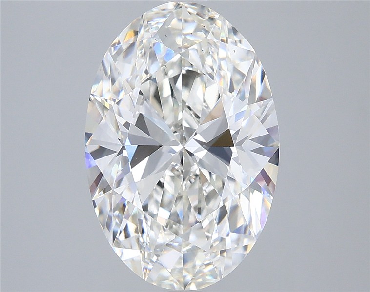 4.01 ct. oval Lab Grown Diamond front image