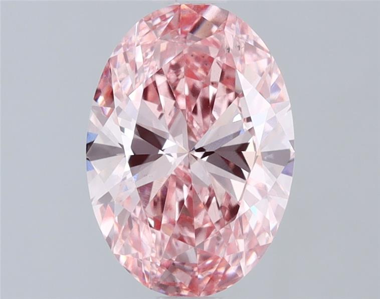 1.28 ct. oval Lab Grown Diamond front image