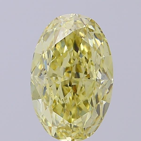 2.08 ct. oval Lab Grown Diamond front image