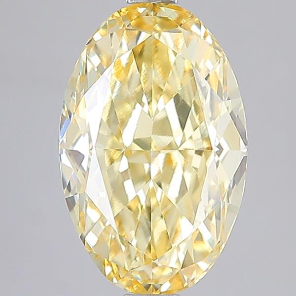 3.85 ct. oval Lab Grown Diamond front image