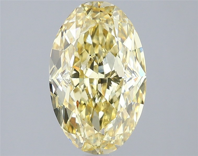 2.57 ct. oval Lab Grown Diamond front image