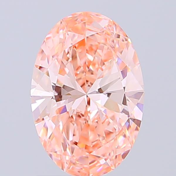 1.54 ct. oval Lab Grown Diamond front image