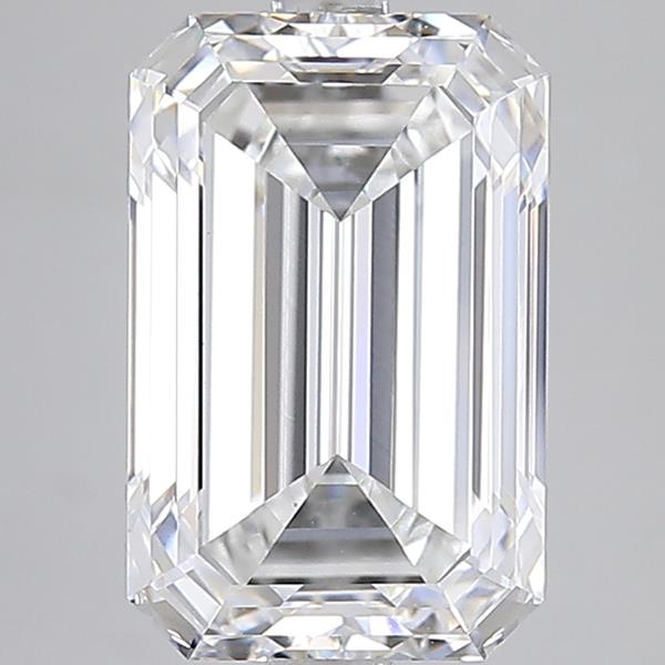 5.04 ct. emerald Lab Grown Diamond front image