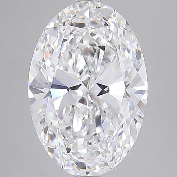 5.75 ct. oval Lab Grown Diamond front image