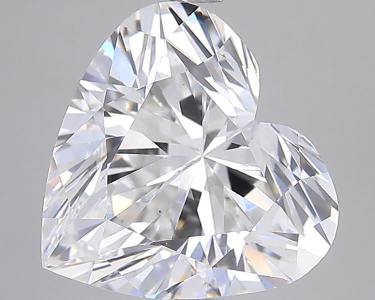 6.85 ct. heart Lab Grown Diamond front image