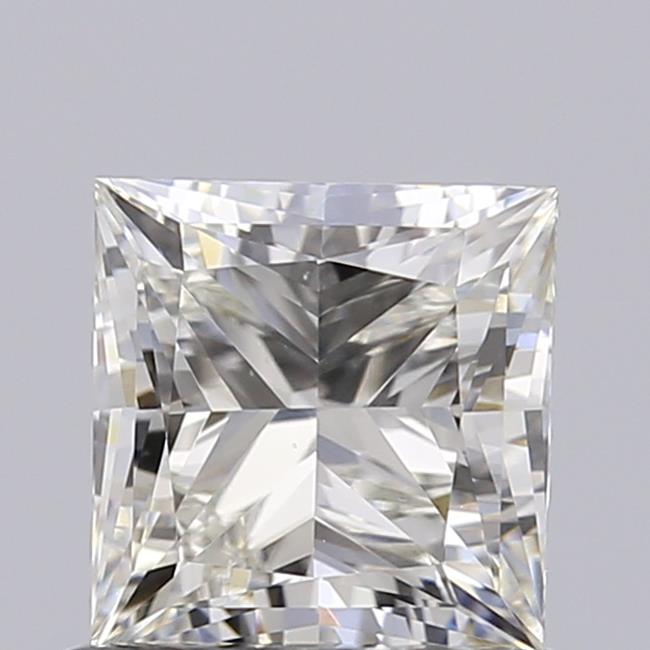 0.88 ct. princess Lab Grown Diamond front image