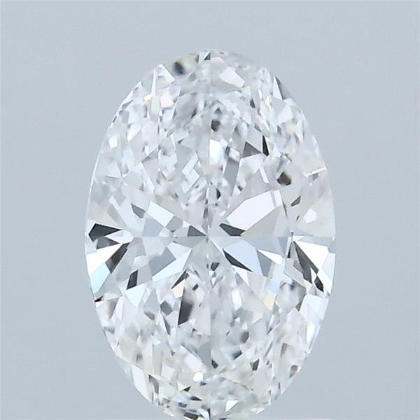 1.00 ct. oval Lab Grown Diamond front image
