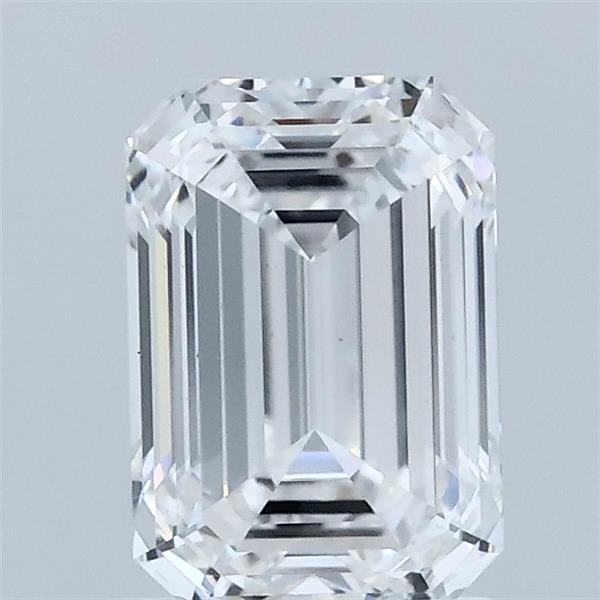 1.36 ct. emerald Lab Grown Diamond front image