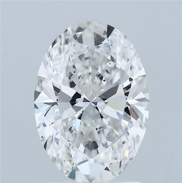 1.56 ct. oval Lab Grown Diamond front image