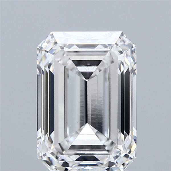 2.71 ct. emerald Lab Grown Diamond front image
