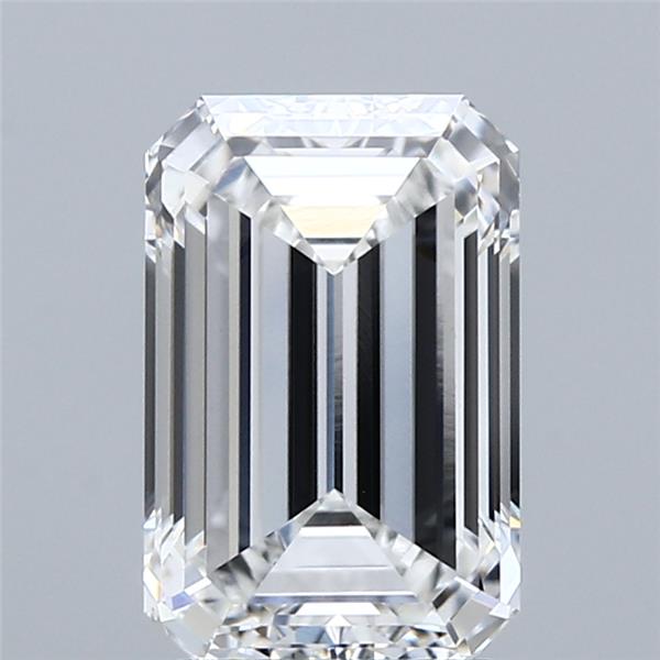 2.74 ct. emerald Lab Grown Diamond front image