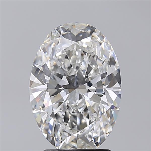 2.76 ct. oval Lab Grown Diamond front image
