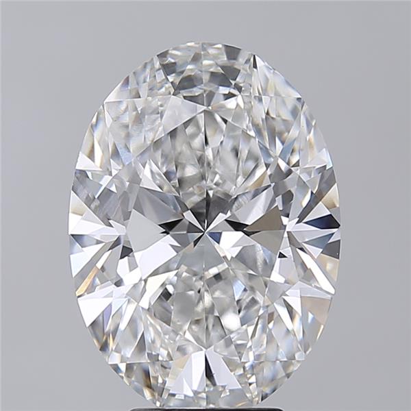 5.52 ct. oval Lab Grown Diamond front image