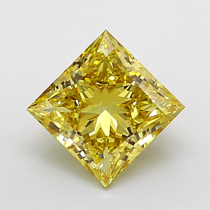 3.03 ct. princess Lab Grown Diamond front image