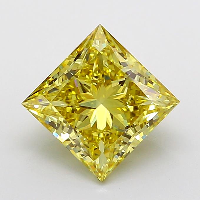 3.54 ct. princess Lab Grown Diamond front image