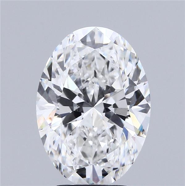 4.01 ct. oval Lab Grown Diamond front image