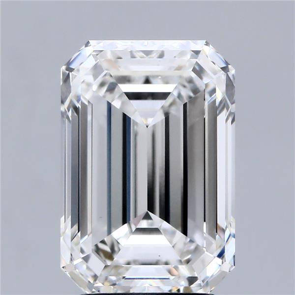 4.02 ct. emerald Lab Grown Diamond front image