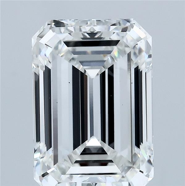 3.70 ct. emerald Lab Grown Diamond front image