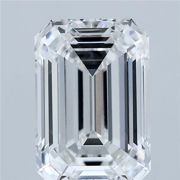 4.25 ct. emerald Lab Grown Diamond front image