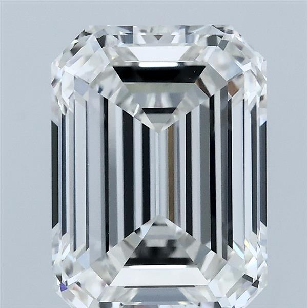 4.02 ct. emerald Lab Grown Diamond front image