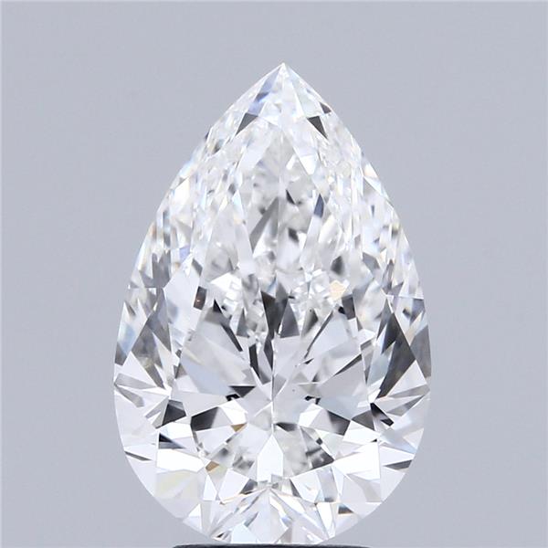 4.02 ct. pear Lab Grown Diamond front image
