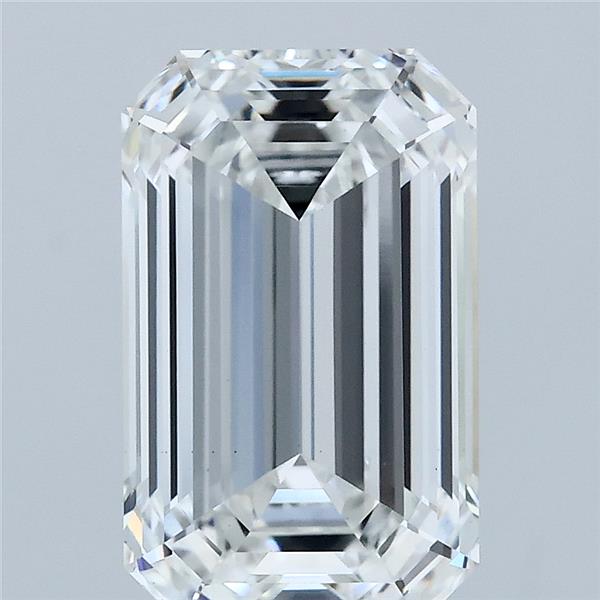 3.58 ct. emerald Lab Grown Diamond front image