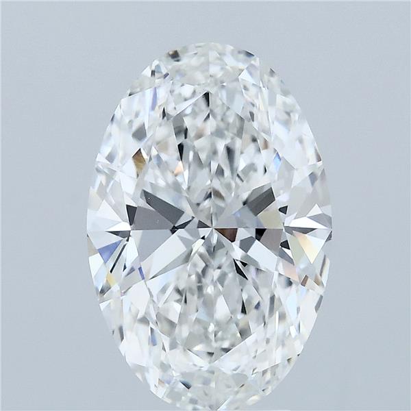 3.50 ct. oval Lab Grown Diamond front image