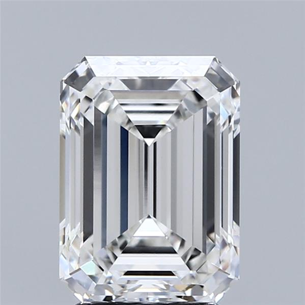 3.02 ct. emerald Lab Grown Diamond front image