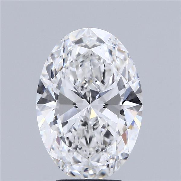 4.00 ct. oval Lab Grown Diamond front image