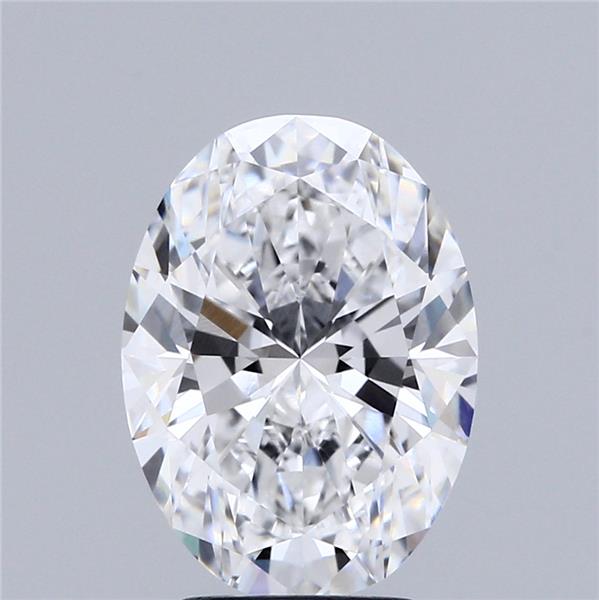 3.50 ct. oval Lab Grown Diamond front image