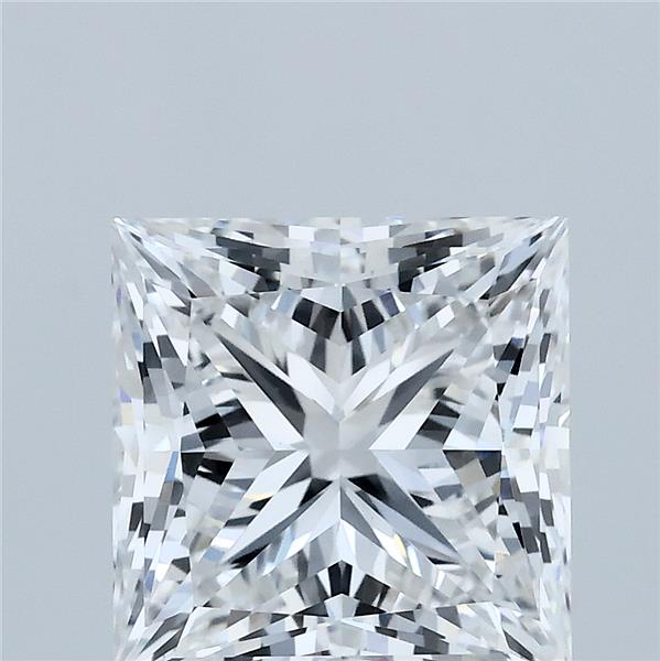4.07 ct. princess Lab Grown Diamond front image