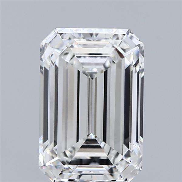 3.08 ct. emerald Lab Grown Diamond front image