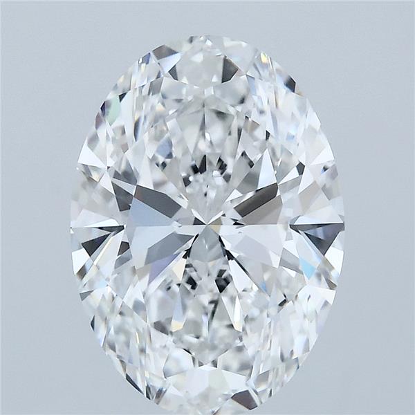 3.78 ct. oval Lab Grown Diamond front image