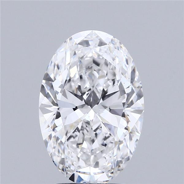 3.00 ct. oval Lab Grown Diamond front image