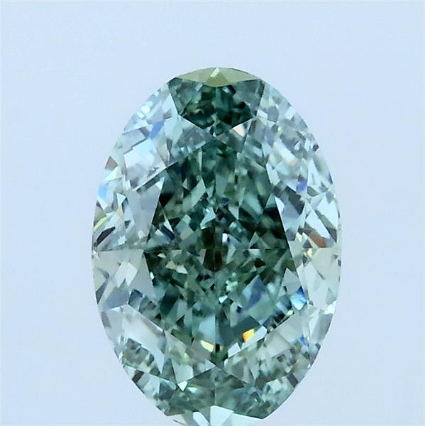 1.41 ct. oval Lab Grown Diamond front image