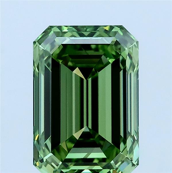 2.21 ct. emerald Lab Grown Diamond front image