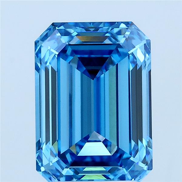 2.87 ct. emerald Lab Grown Diamond front image