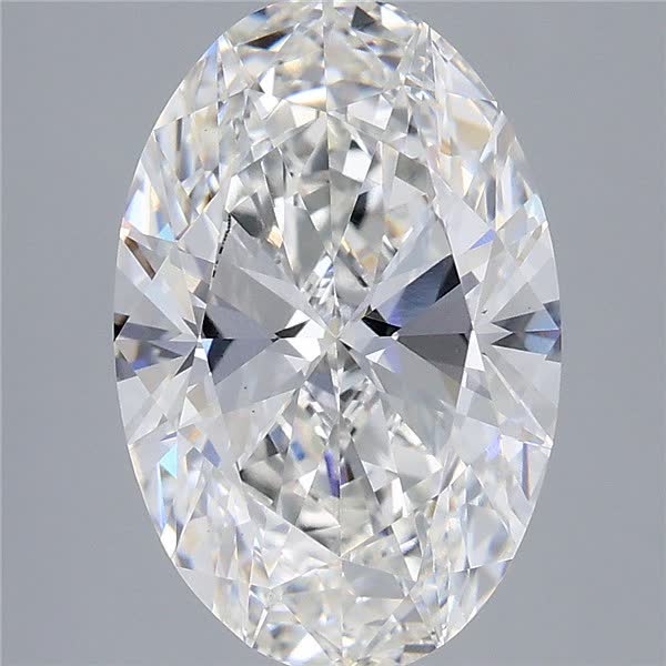 4.00 ct. oval Lab Grown Diamond front image