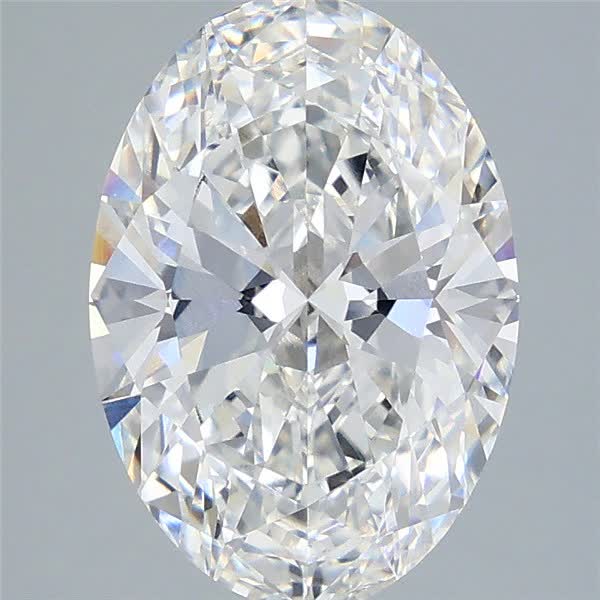 4.02 ct. oval Lab Grown Diamond front image