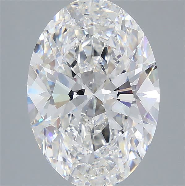 4.03 ct. oval Lab Grown Diamond front image
