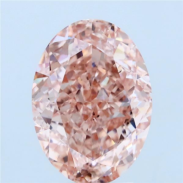 4.02 ct. oval Lab Grown Diamond front image